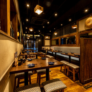 暖かみのあるお洒落な空間！